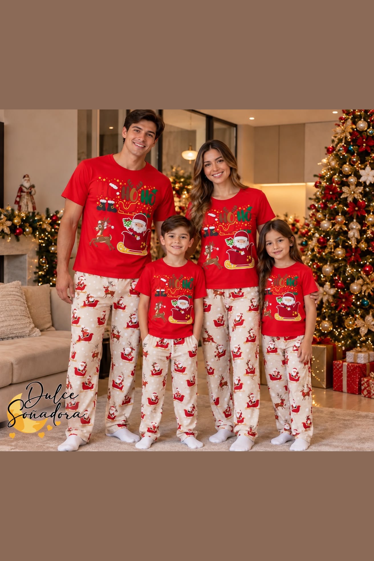 Ref 605 - PIJAMA HOMBRE NAVIDEÑA