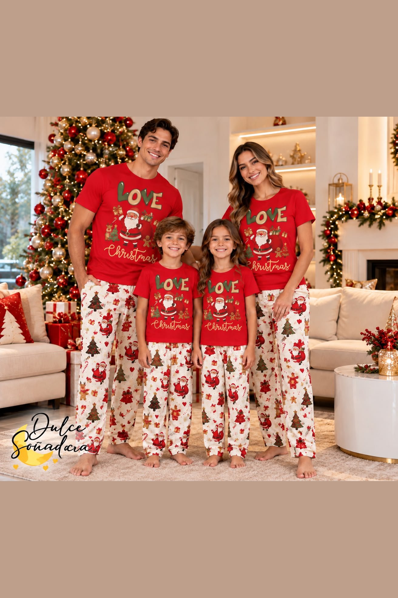 Ref 605 - PIJAMA HOMBRE NAVIDEÑA
