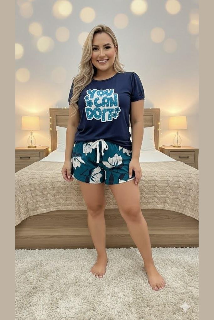 Ref 004 - SHORT PIEL DE DURAZNO (SUBLIMADO) CON BLUSA DE MANGA PIEL DE DURAZNO UNICOLOR 4