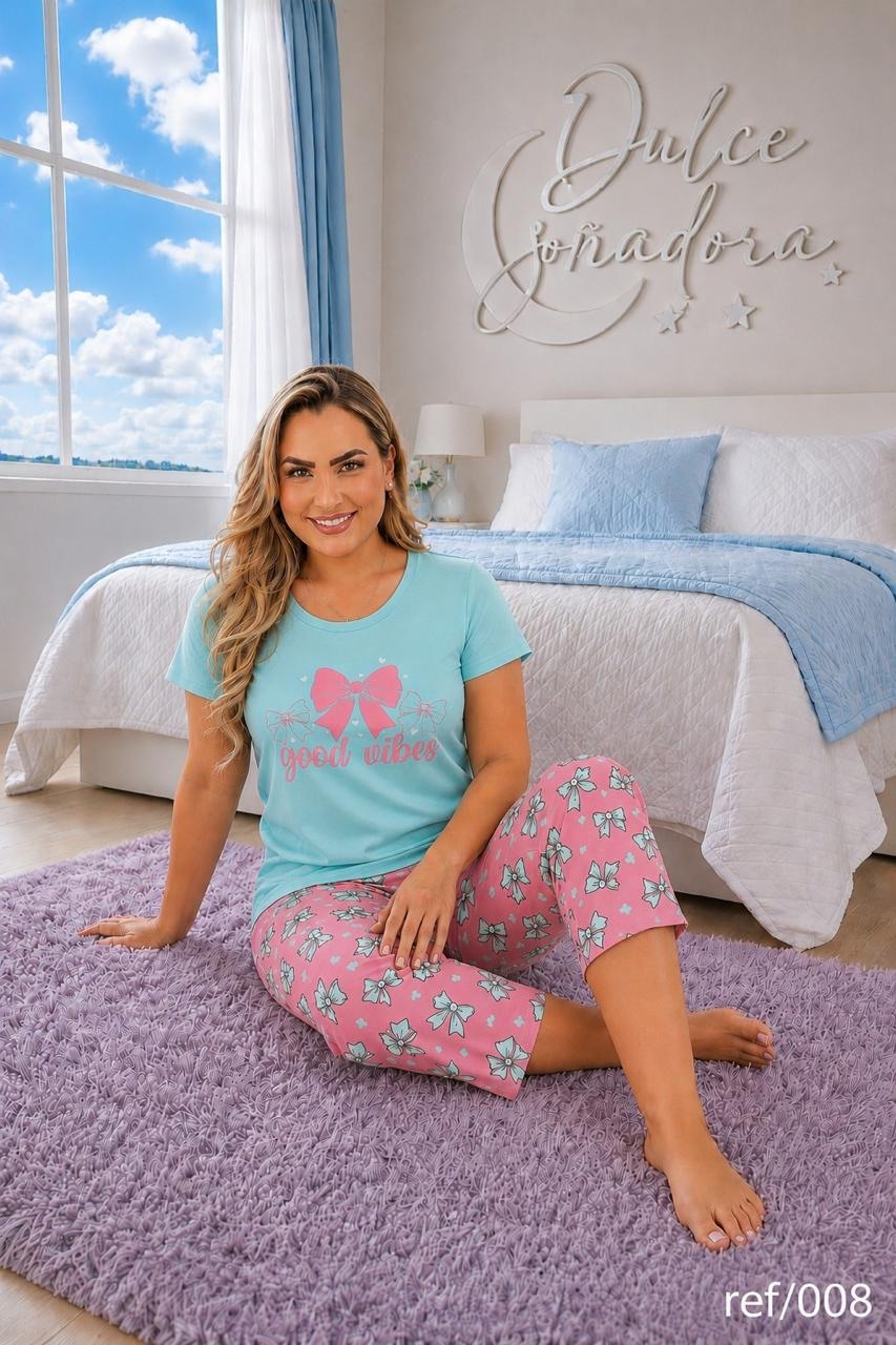 Ref 008 - CAPRI PIEL DE DURAZNO (SUBLIMADO) CON BLUSA DE SISA PIEL DE DURAZNO UNICOLOR 3