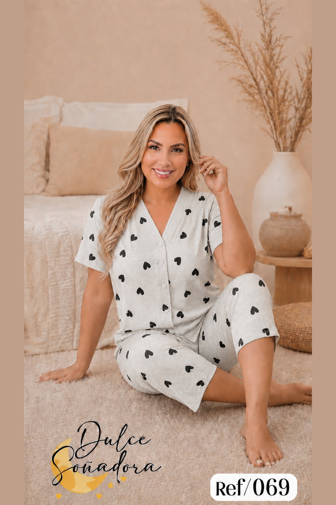 Ref 069 - CAPRI FRANELA CAMISA DE BOTONES