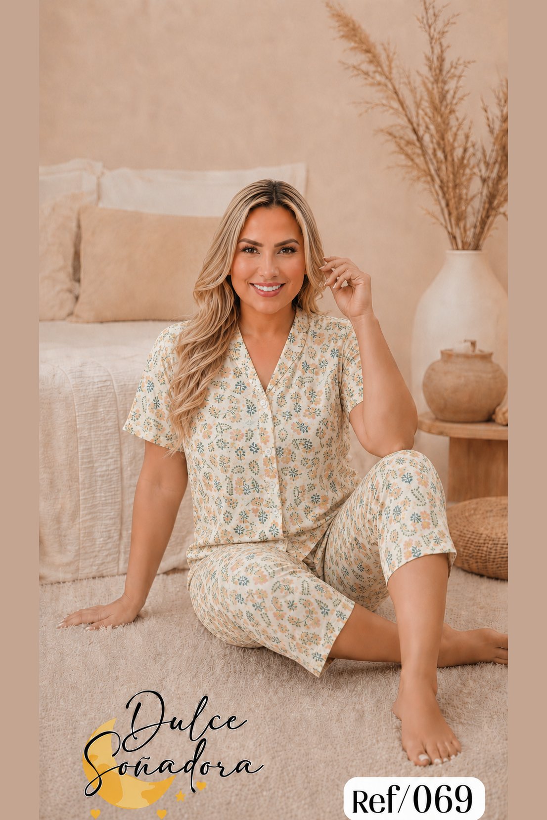 Ref 069 - CAPRI FRANELA CAMISA DE BOTONES