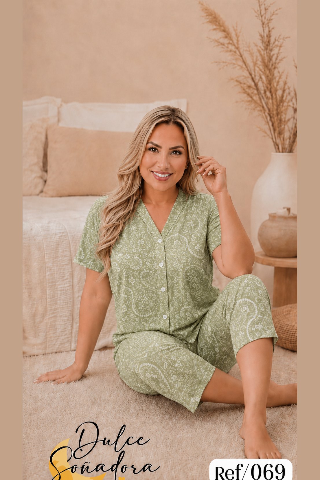 Ref 069 - CAPRI FRANELA CAMISA DE BOTONES 3
